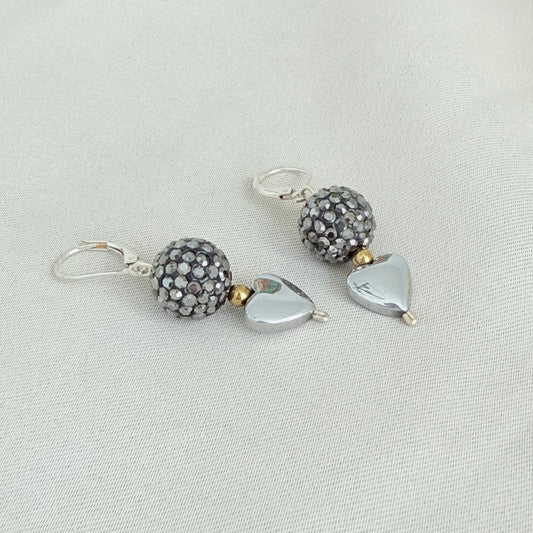 Sparkle Ball Earrings - Think Stunning
