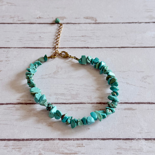Multicolor Gemstone Anklets