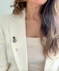 The Pavé & Pearl Brooch Pin