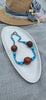 Turquoise & Wooden Statement Necklace