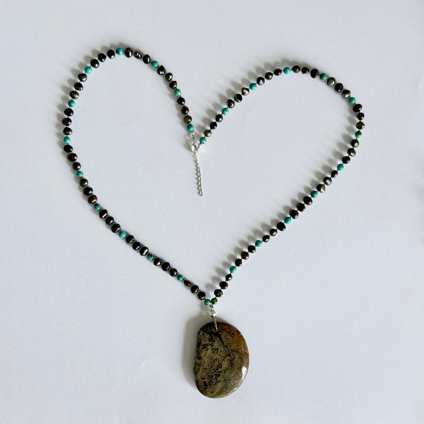 Earth & Sky Jasper Pendant Necklace