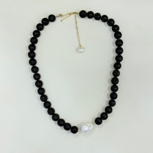 Black Volcanic Necklace