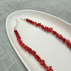 Coral & Baroque Pearl Necklace
