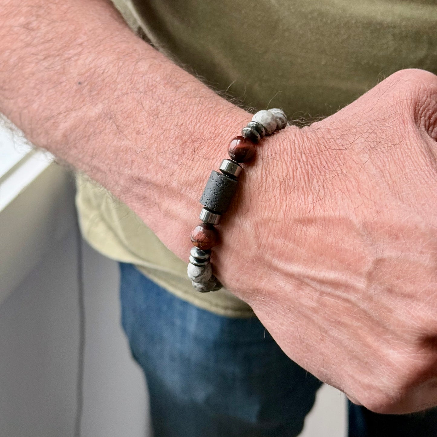 Men’s Gemstone Bracelet