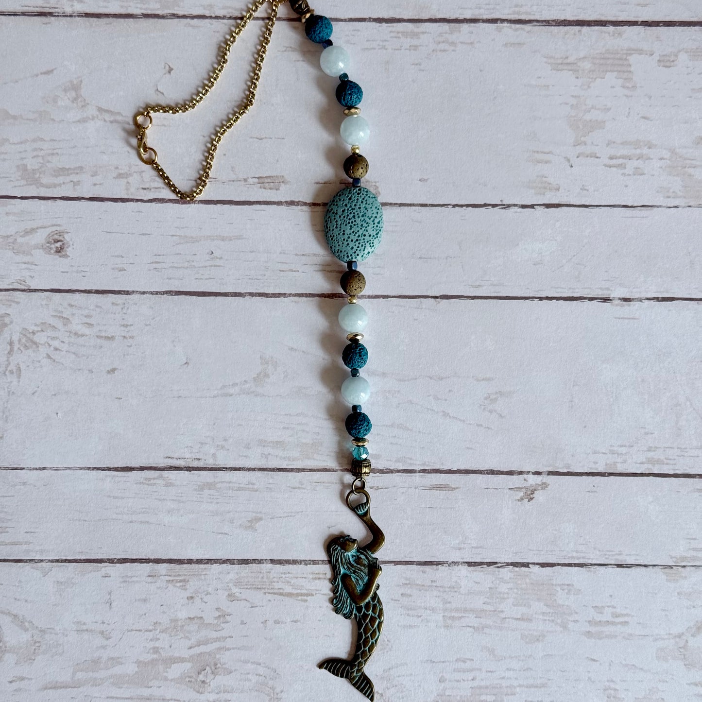 Gemstone & Lava Stone Car Diffuser