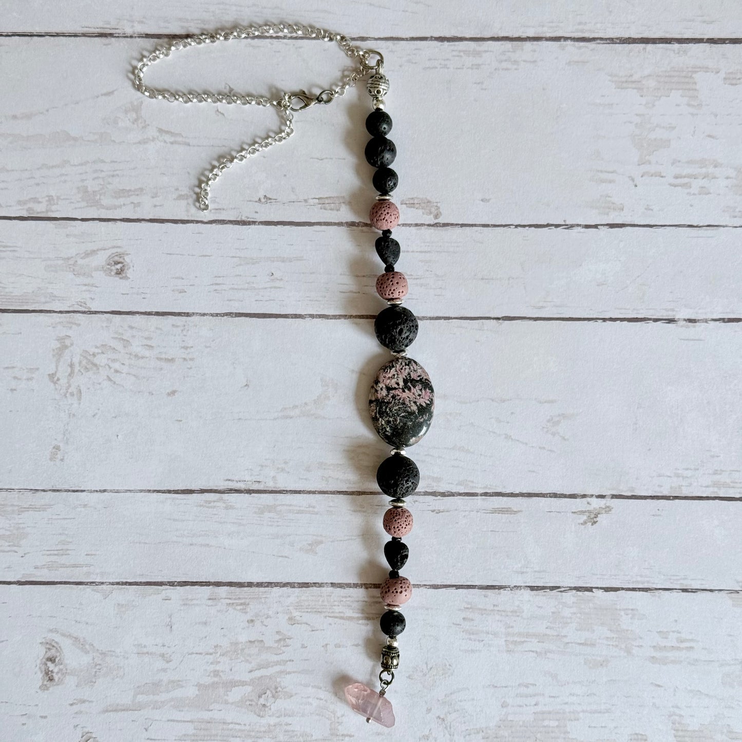 Gemstone & Lava Stone Car Diffuser