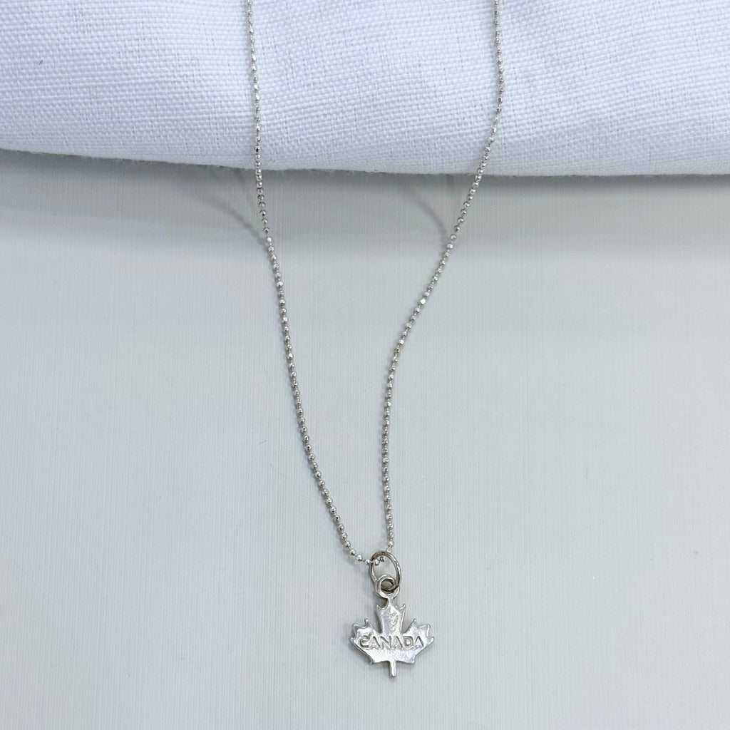 Canadian Maple Leaf Necklace