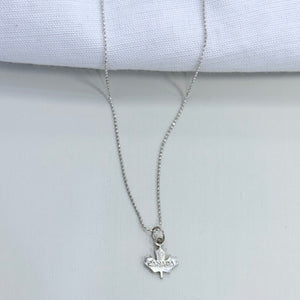 Canadian Maple Leaf Necklace