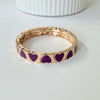 Enamel Stretchy Bracelet
