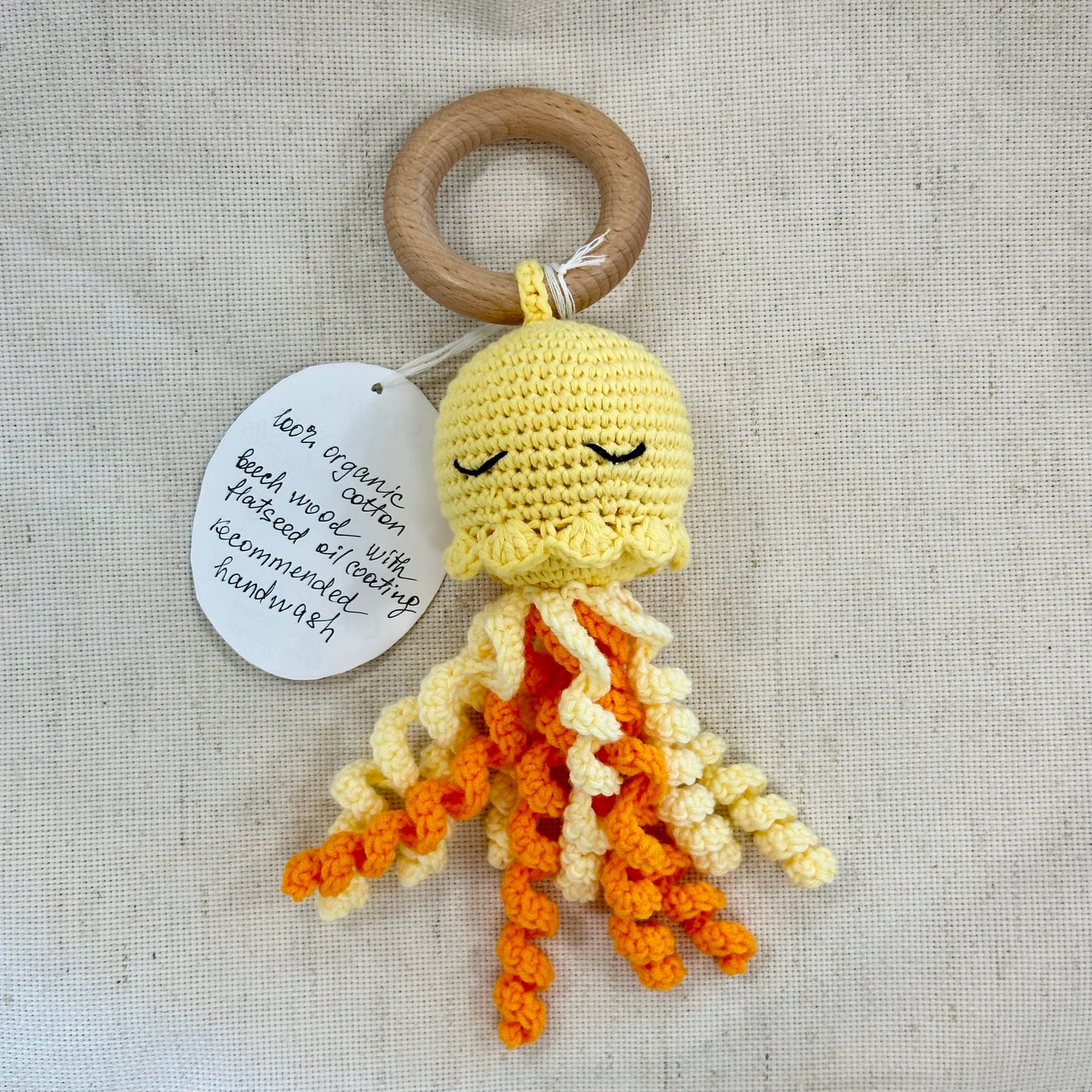 Hand Crochet Baby Rattle