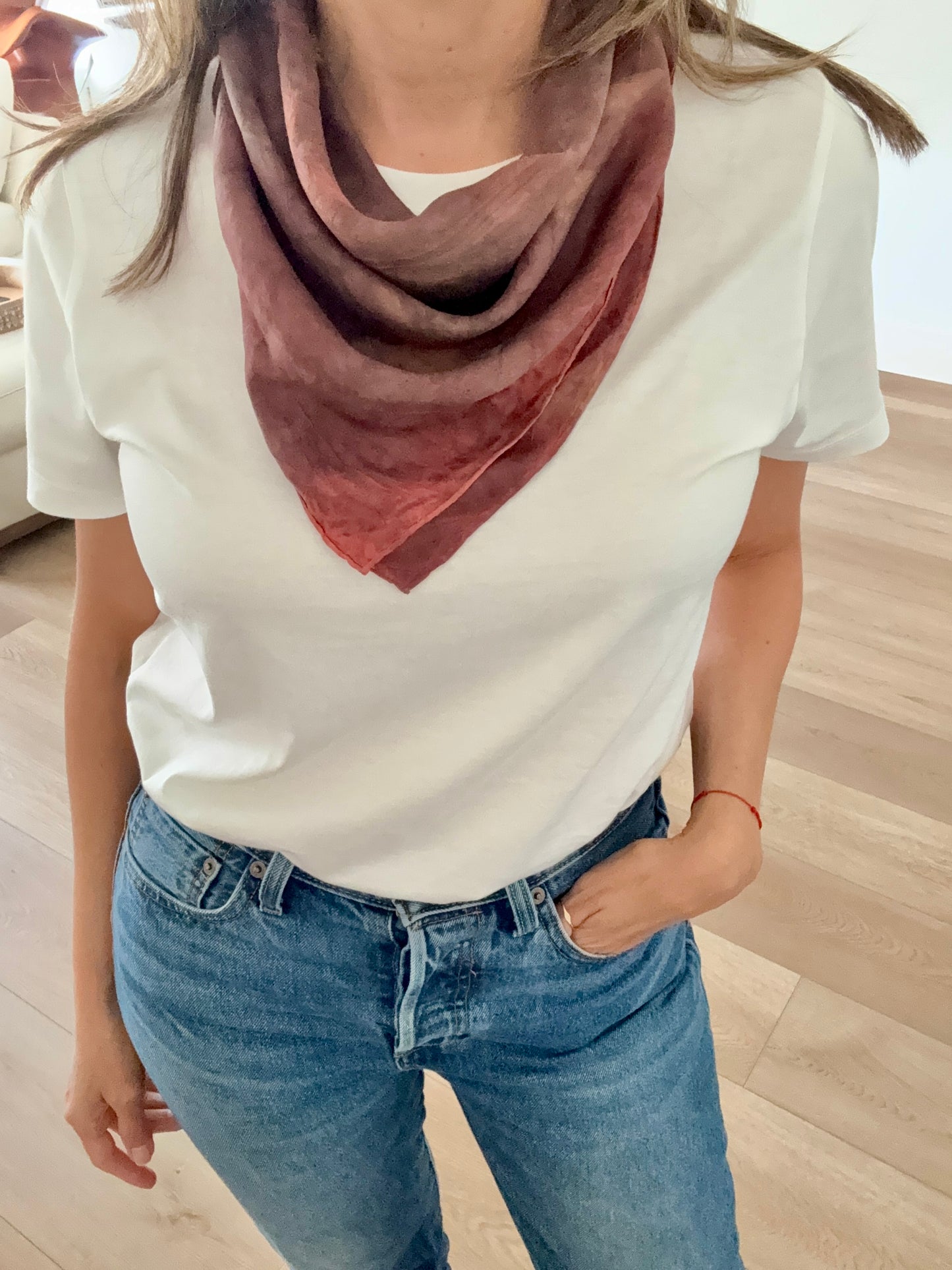 Botanical Silk Scarf