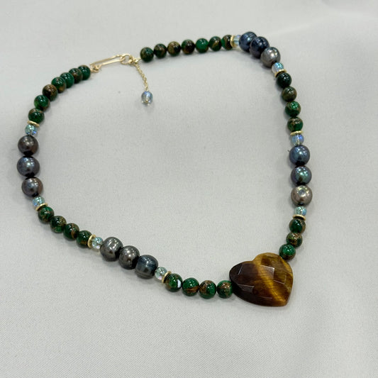 Tiger Pendant Necklace