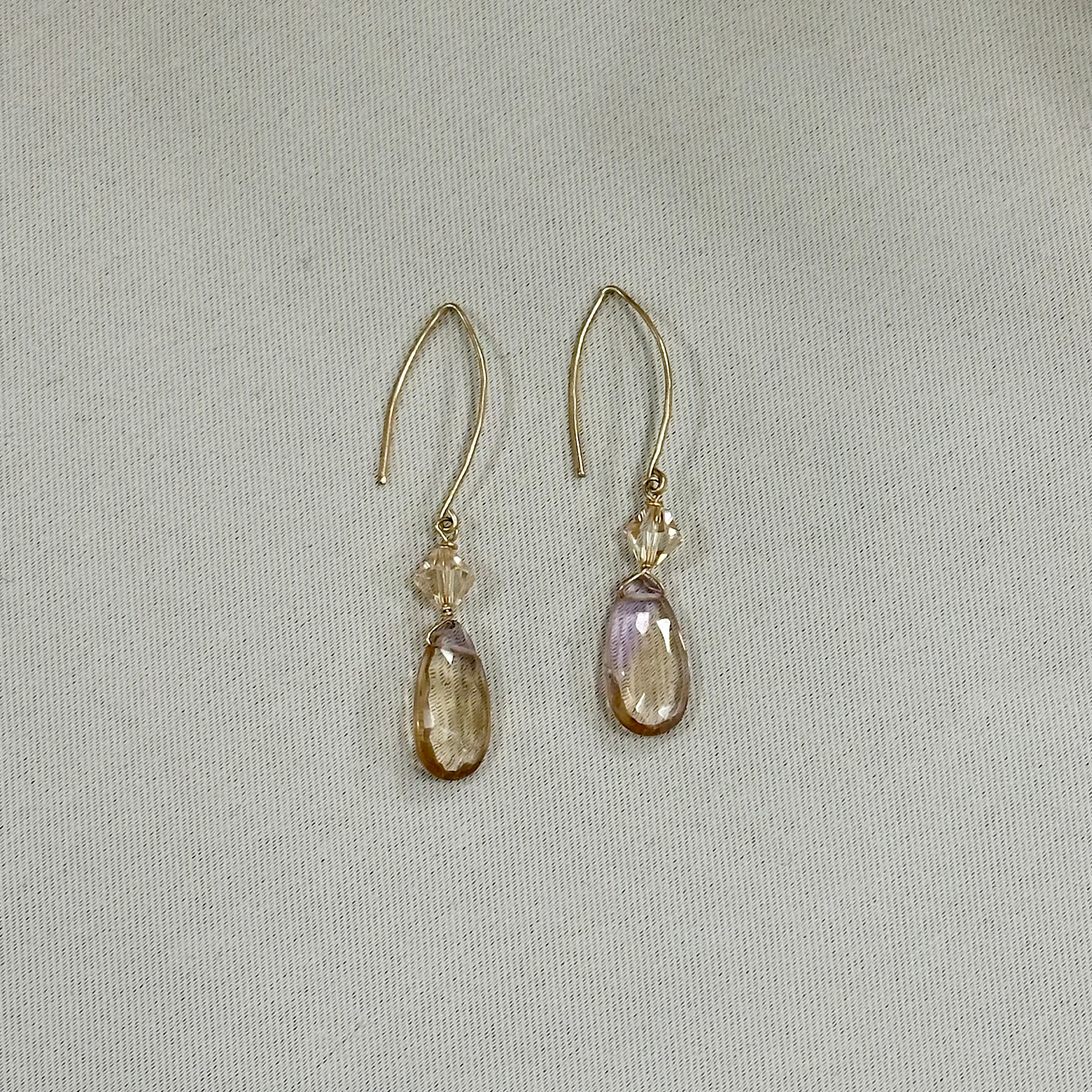 Ametrine Dangling Earrings