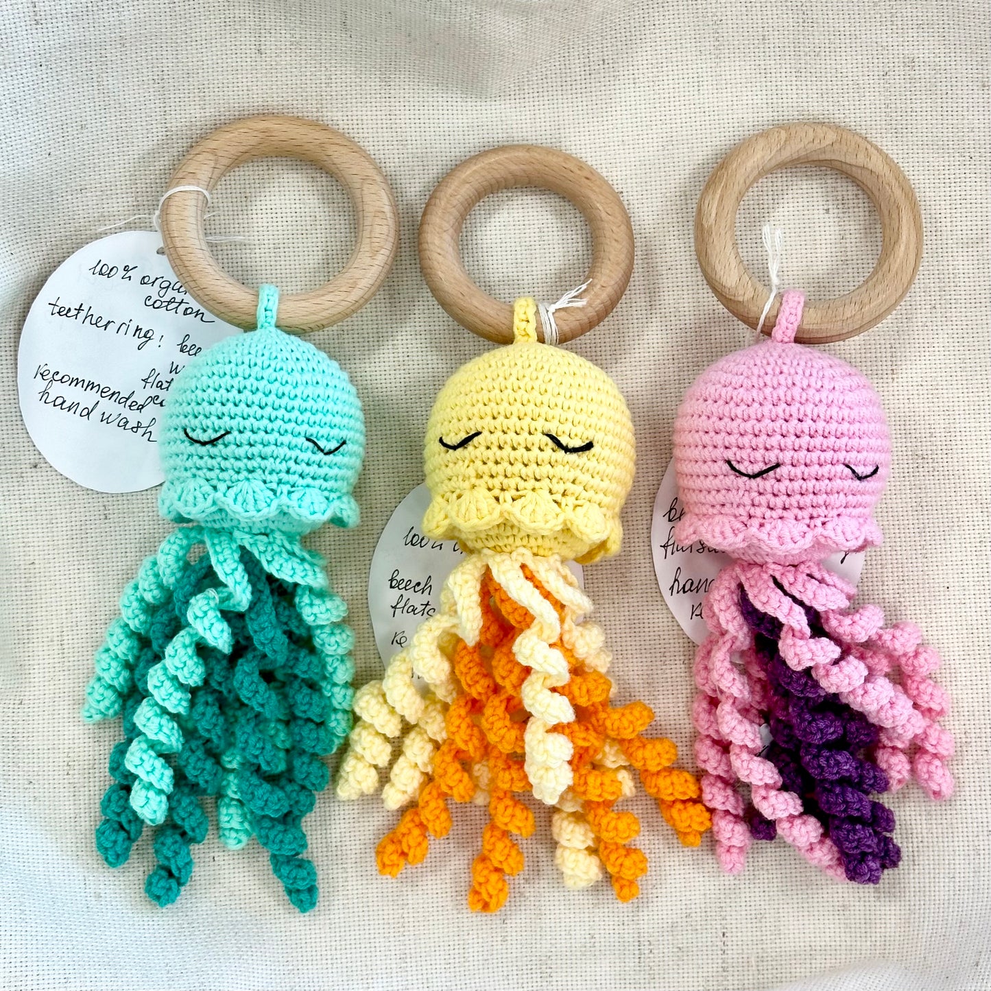 Hand Crochet Baby Rattle