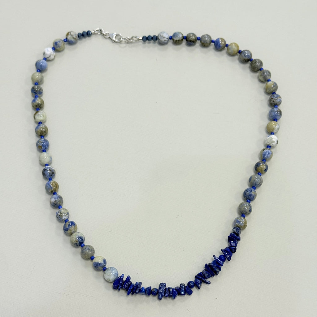 Sodalite and Lapis Necklace