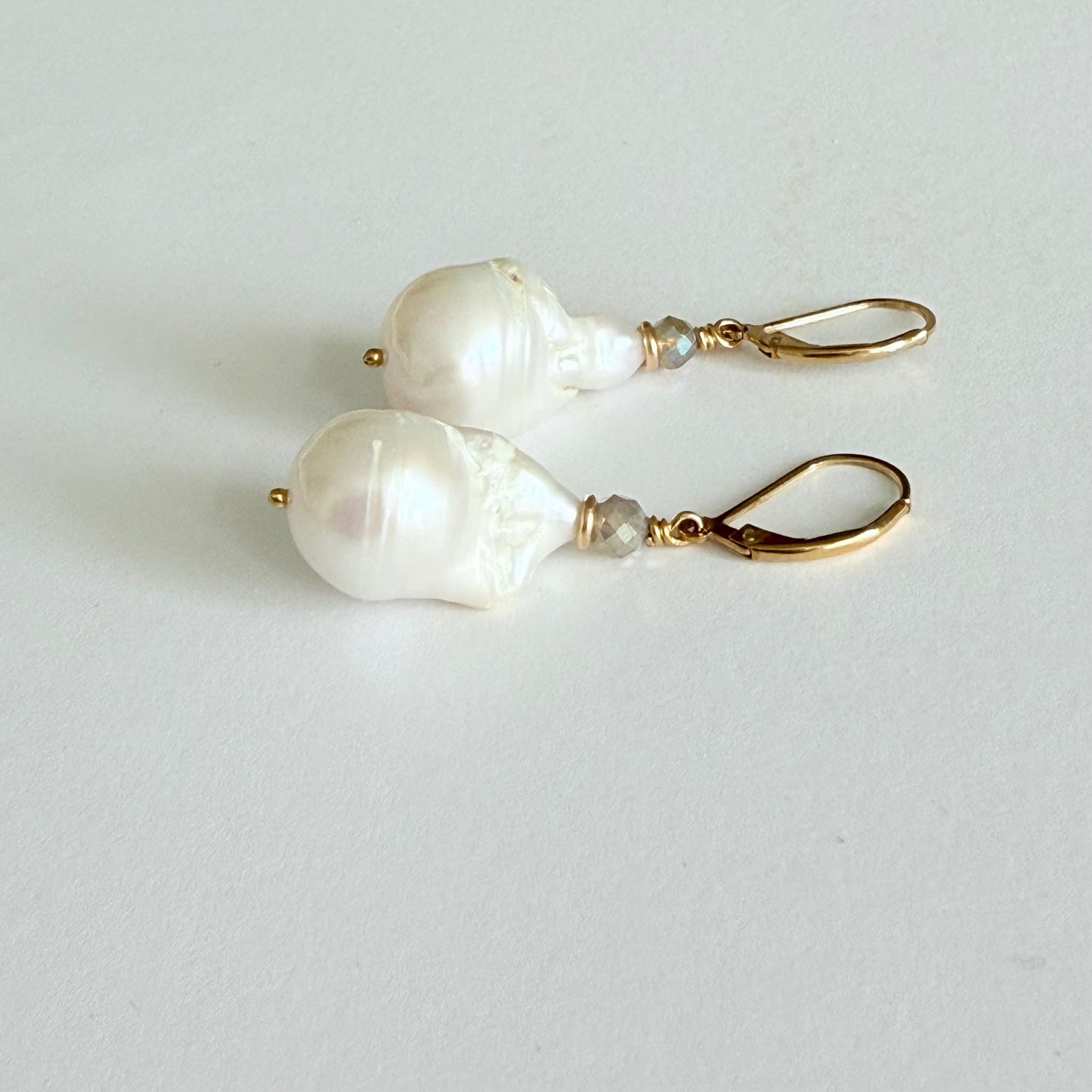 Mother of Pearl Earrings - Think Stunning