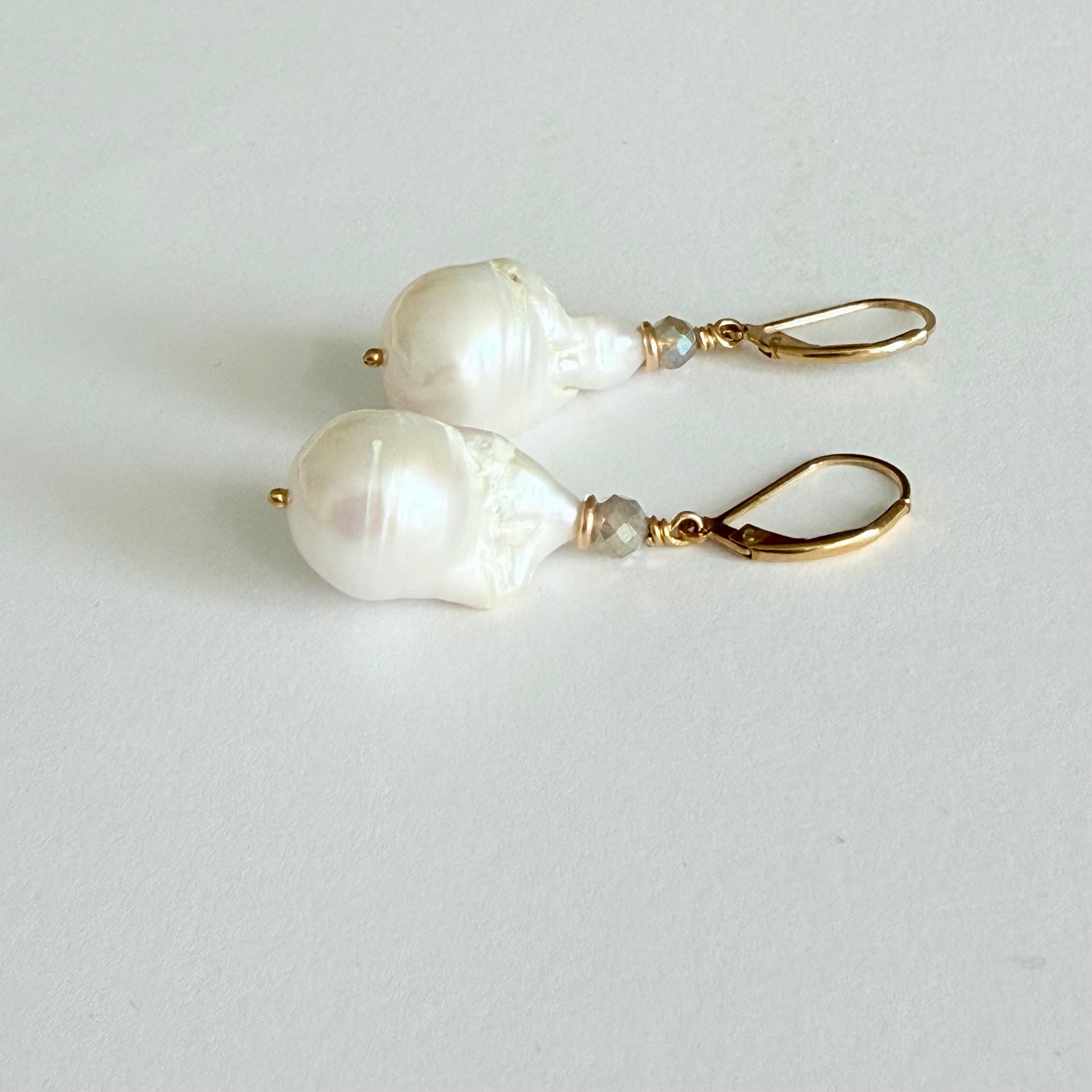 Mother of Pearl Earrings - Think Stunning