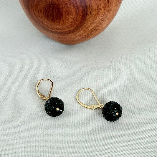 Sparkle Ball Earrings - Think Stunning
