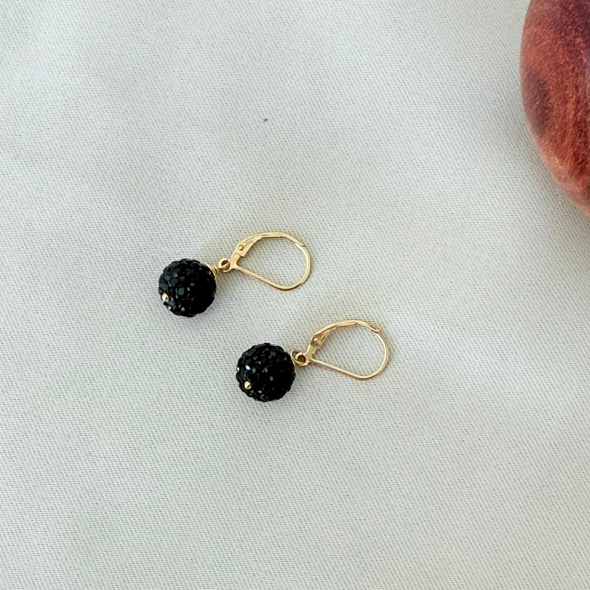 Sparkle Ball Earrings - Think Stunning
