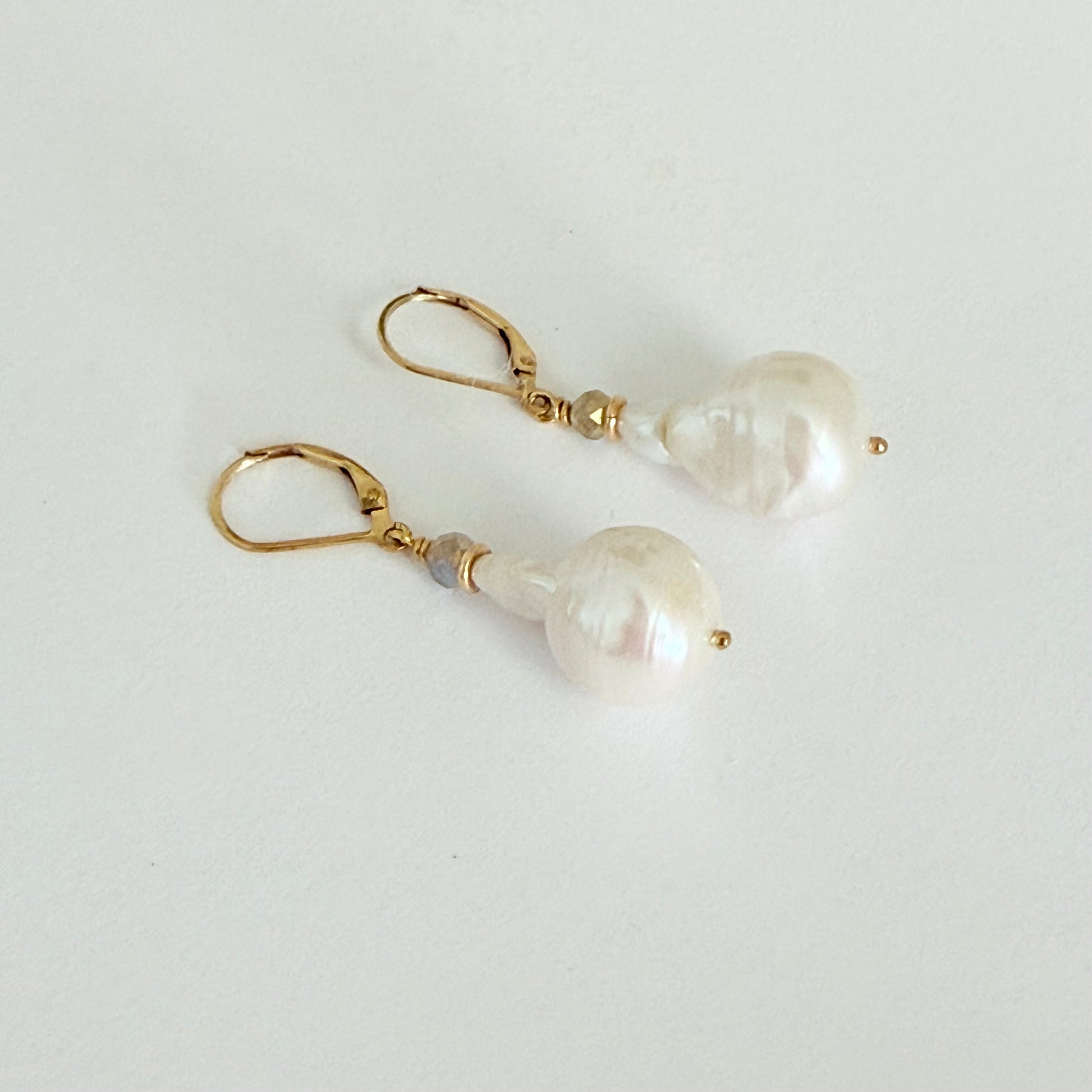 Mother of Pearl Earrings - Think Stunning