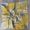 Handcrafted Botanical Silk Scarf