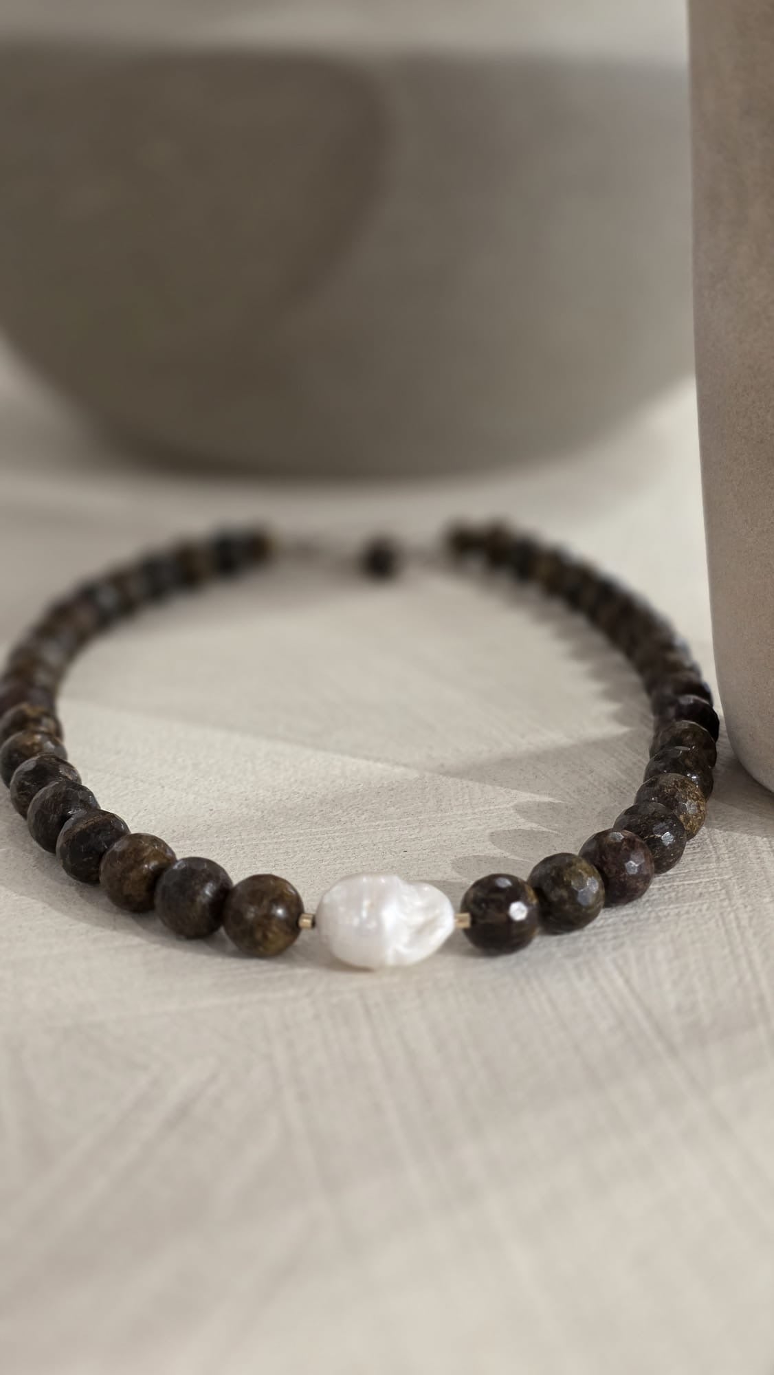 Bronzite Necklace
