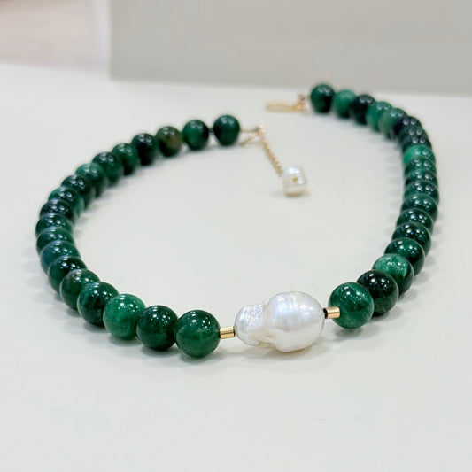 Fuchsite Necklace - Think Stunning
