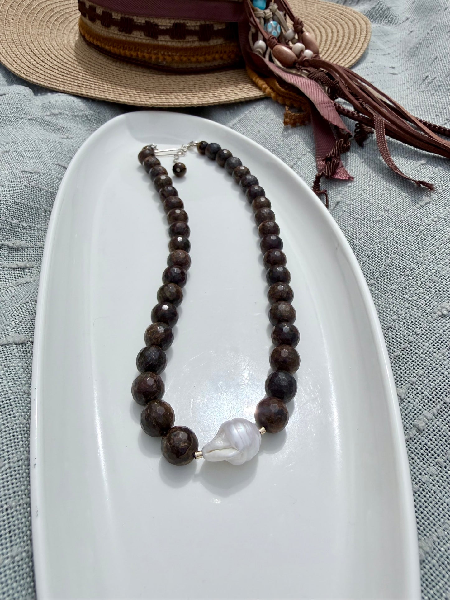 Bronzite Necklace