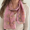 Handcrafted Botanical Silk Scarf