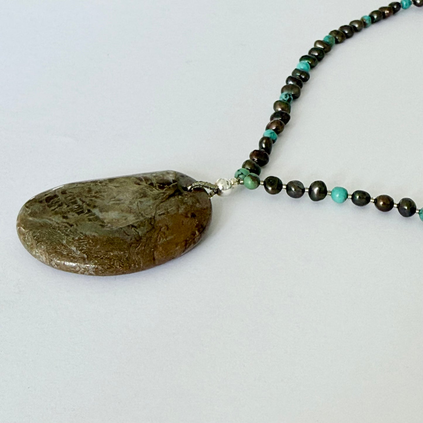 Earth & Sky Jasper Pendant Necklace