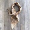 Handcrafted Botanical Silk Scarf