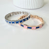 Enamel Stretchy Bracelet