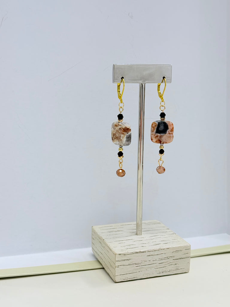 Teardrop Jasper Earrings