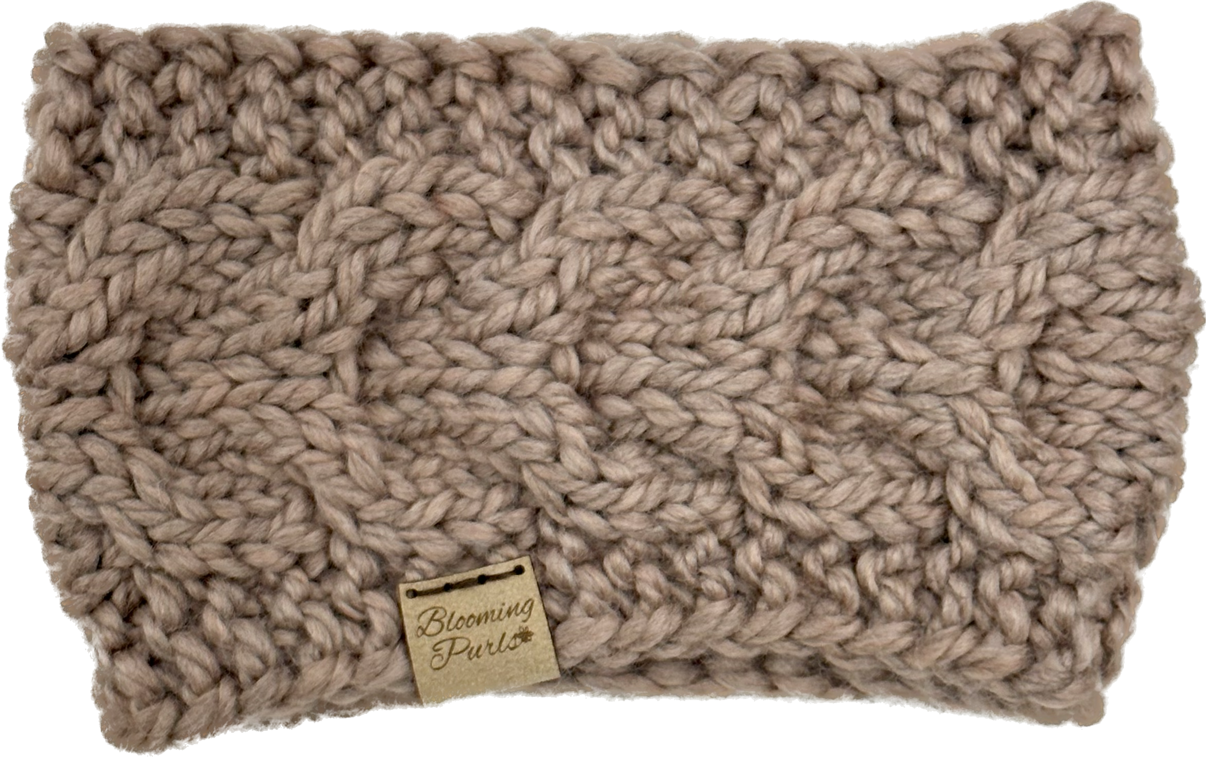 Hand Knit Headband Ear Warmer