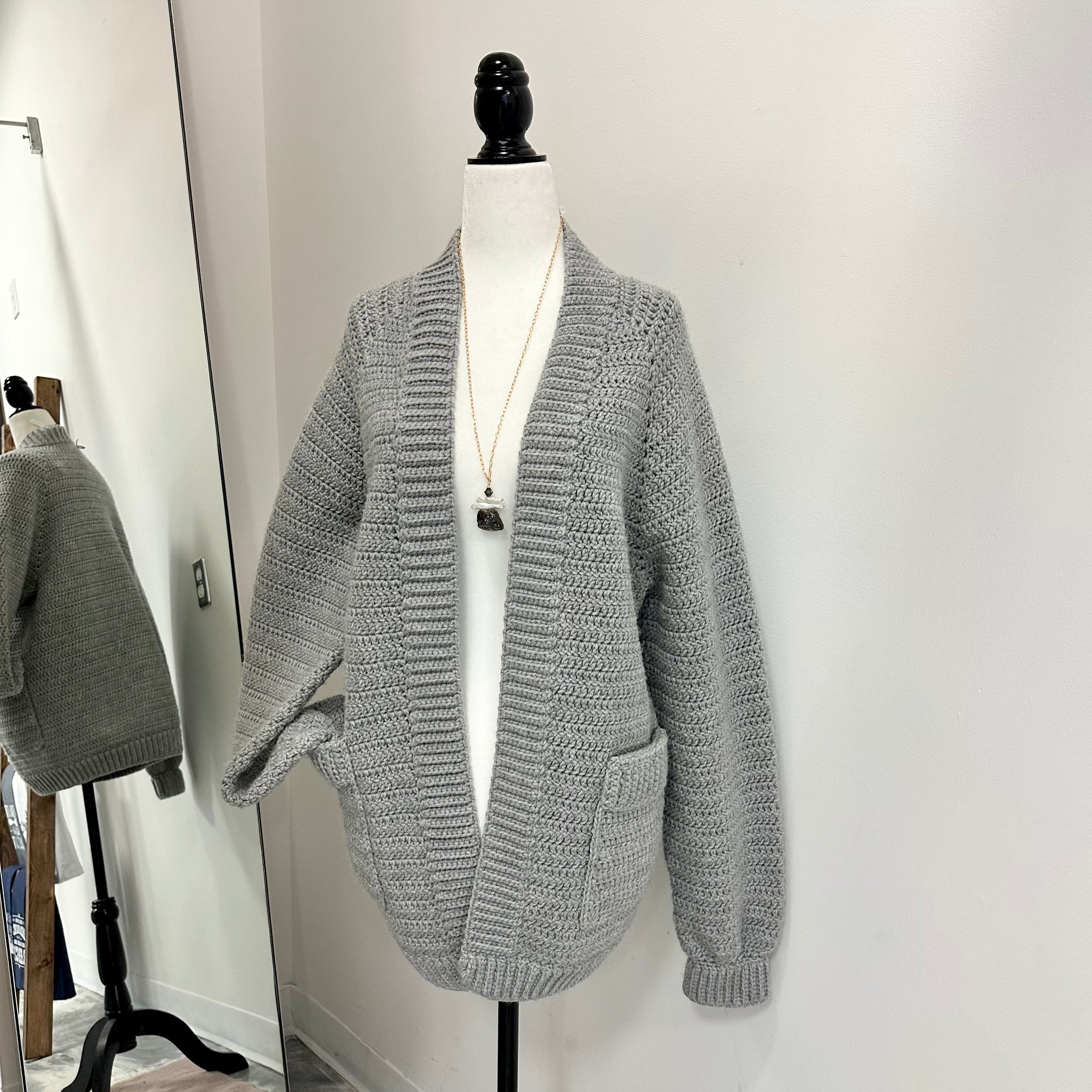 Hand-Crochet Women Cardigan