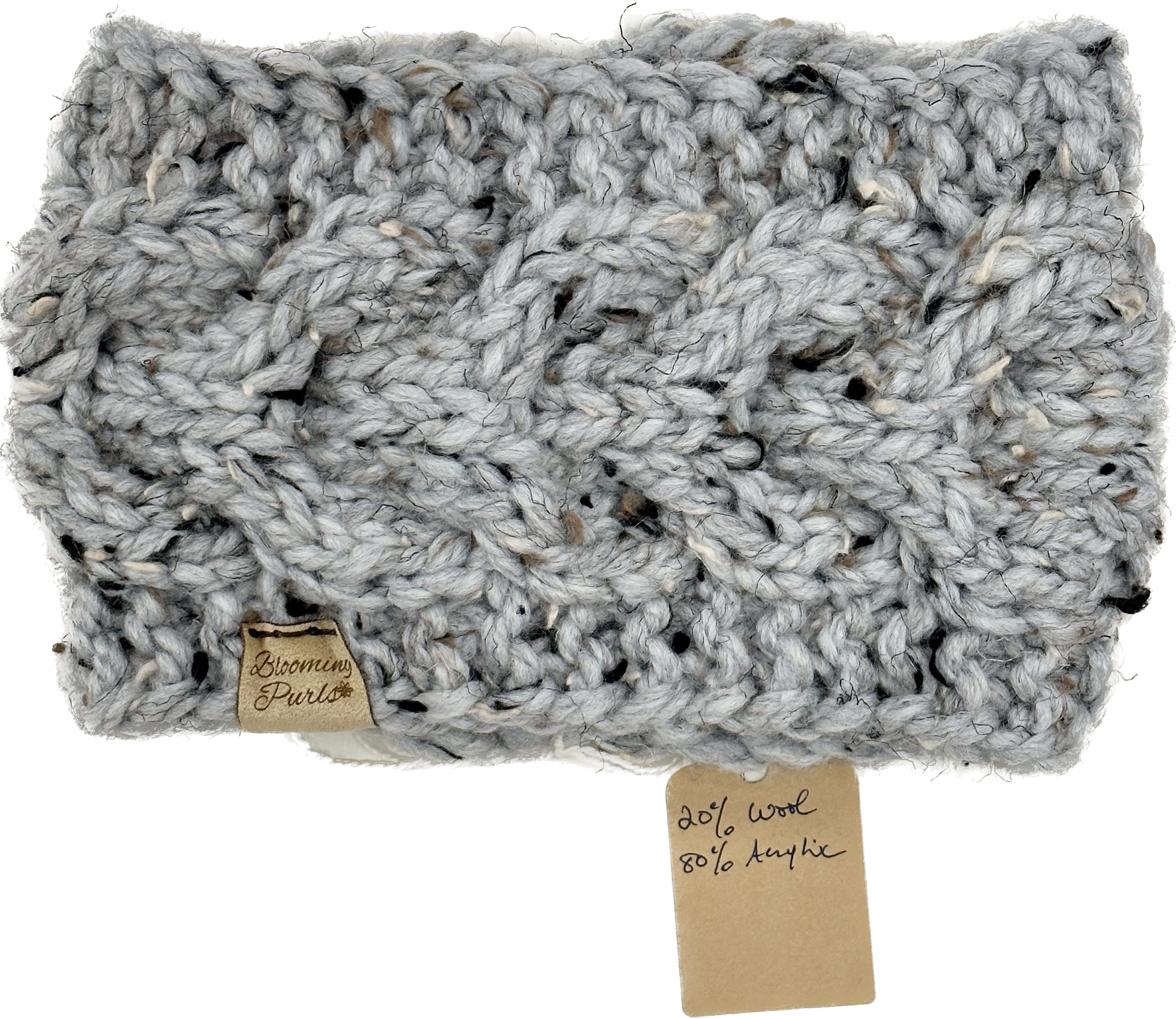 Hand Knit Headband Ear Warmer