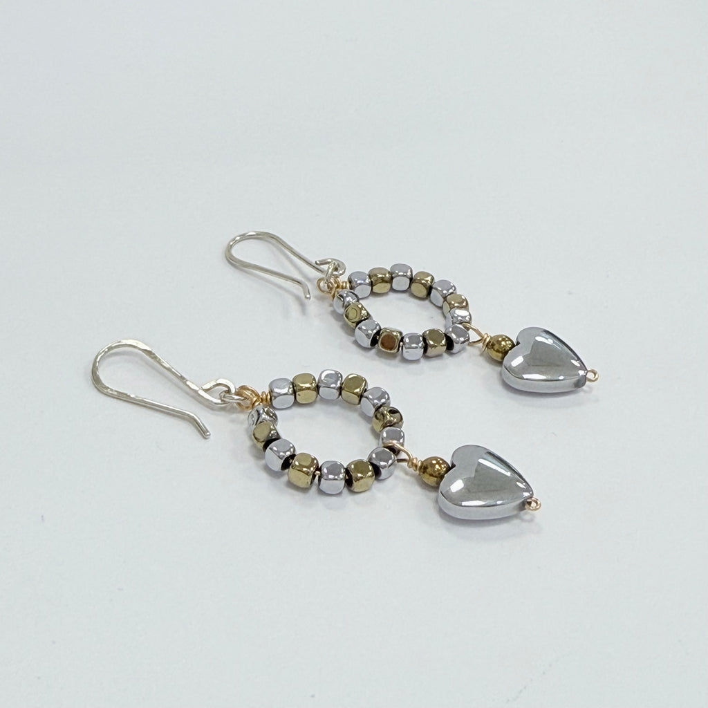 Hematite Earrings - Think Stunning