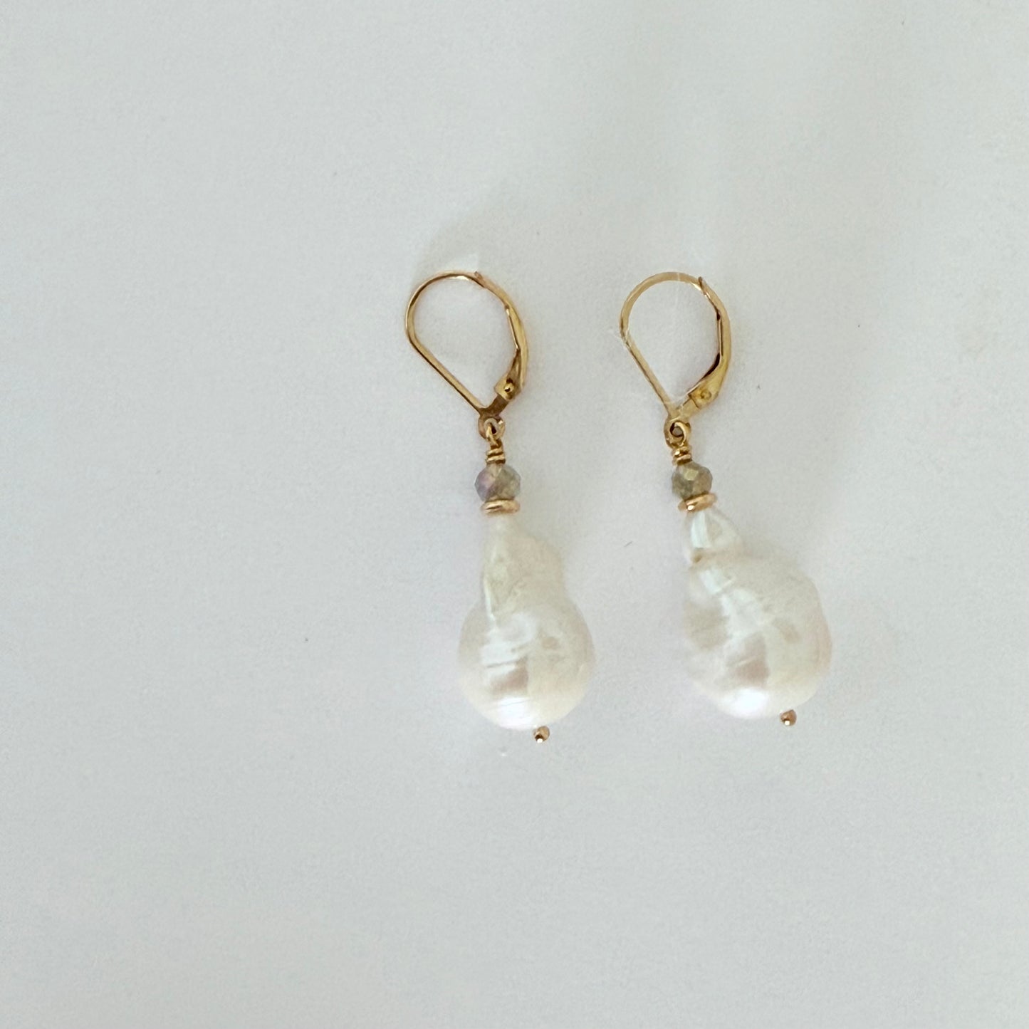 Mother of Pearl Earrings - Think Stunning