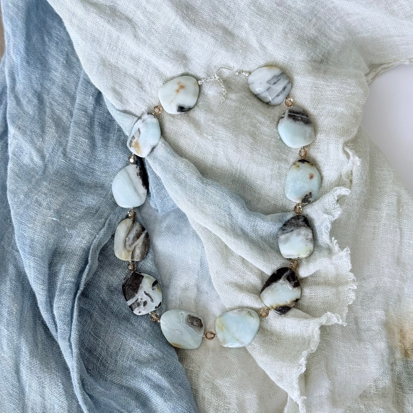 Amazonite Serenity Statement Necklace