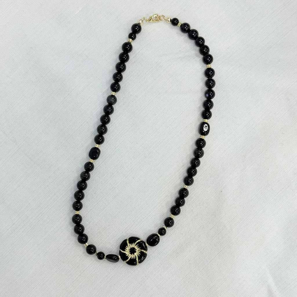 Black Japer Necklace