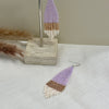 Handwoven Seed Bead Earrings