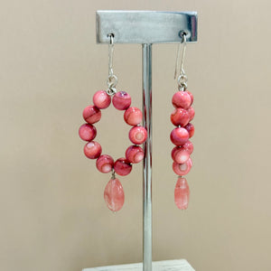Coral Shell Earrings