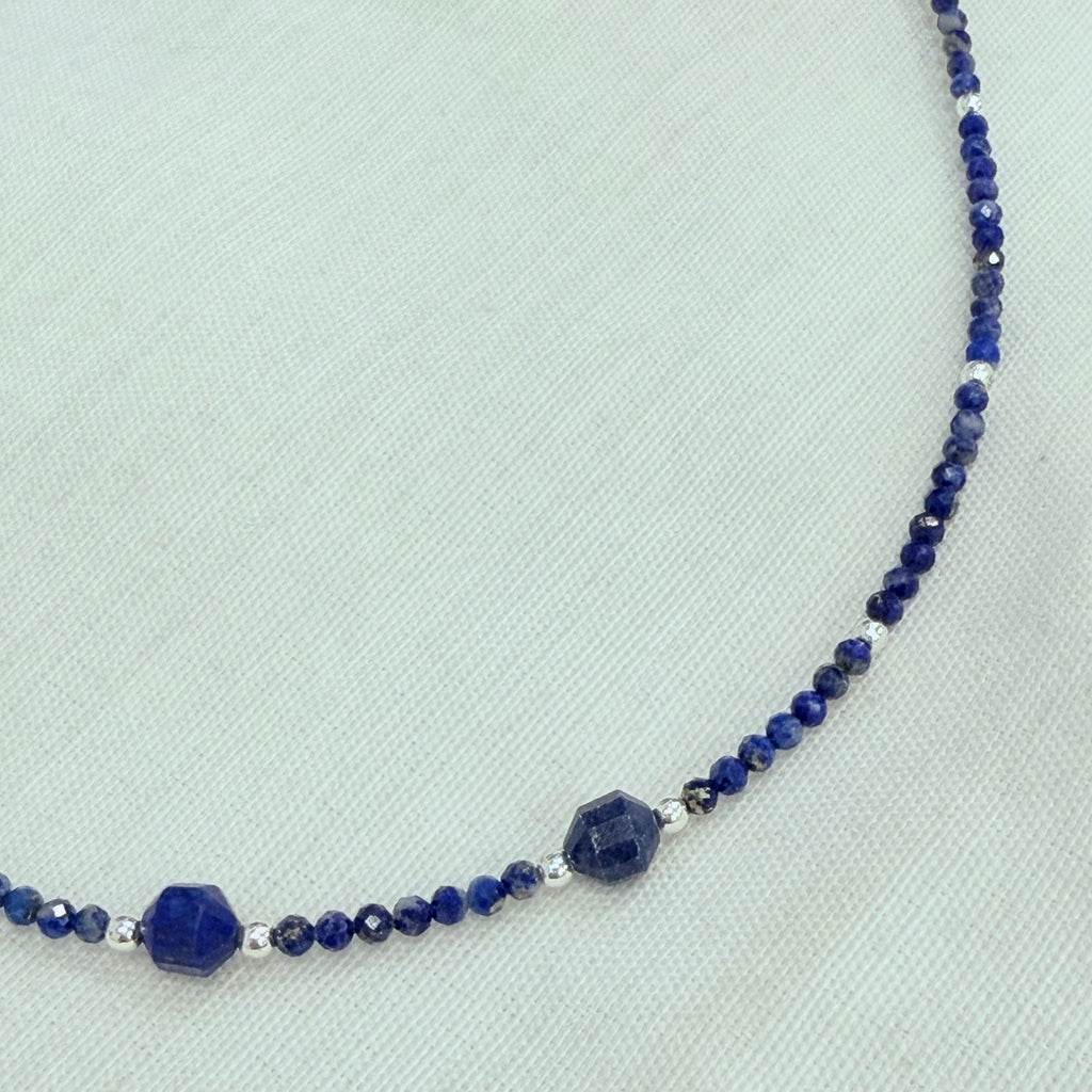 Natural Lapis Lazuli Necklace