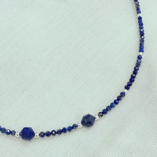 Natural Lapis Lazuli Necklace