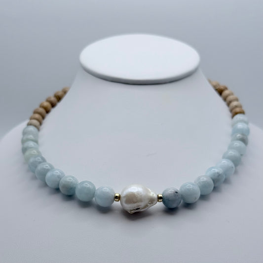 Aquamarine Necklace
