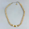 Gold Pearl Necklace