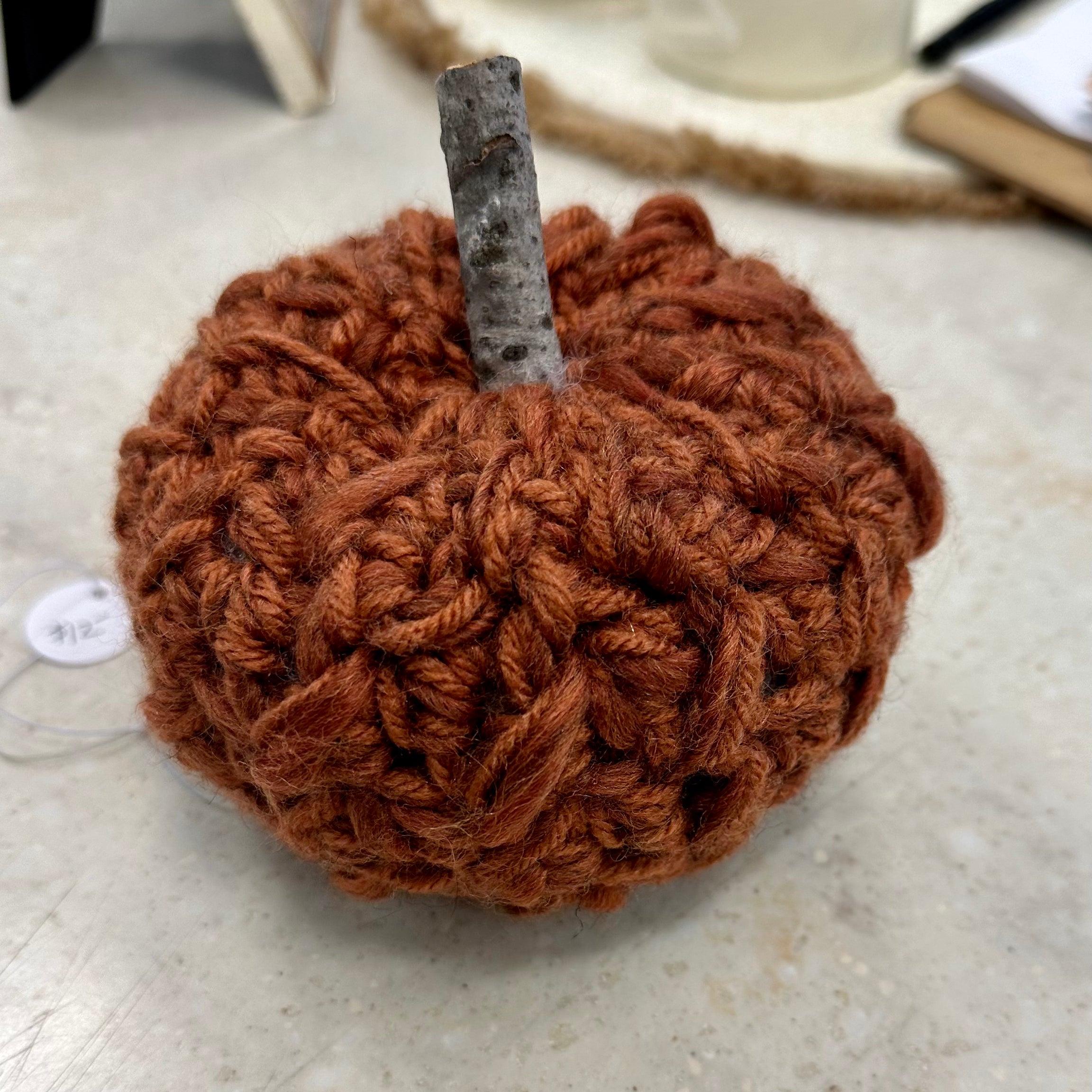 Handmade Knit Pumpkins