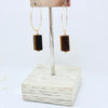 Tiger Eye Hoops