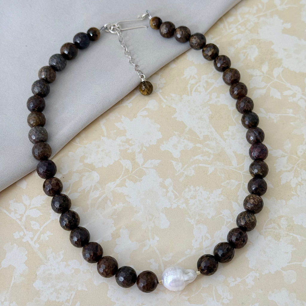 Bronzite Necklace - Think Stunning