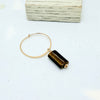 Tiger Eye Hoops
